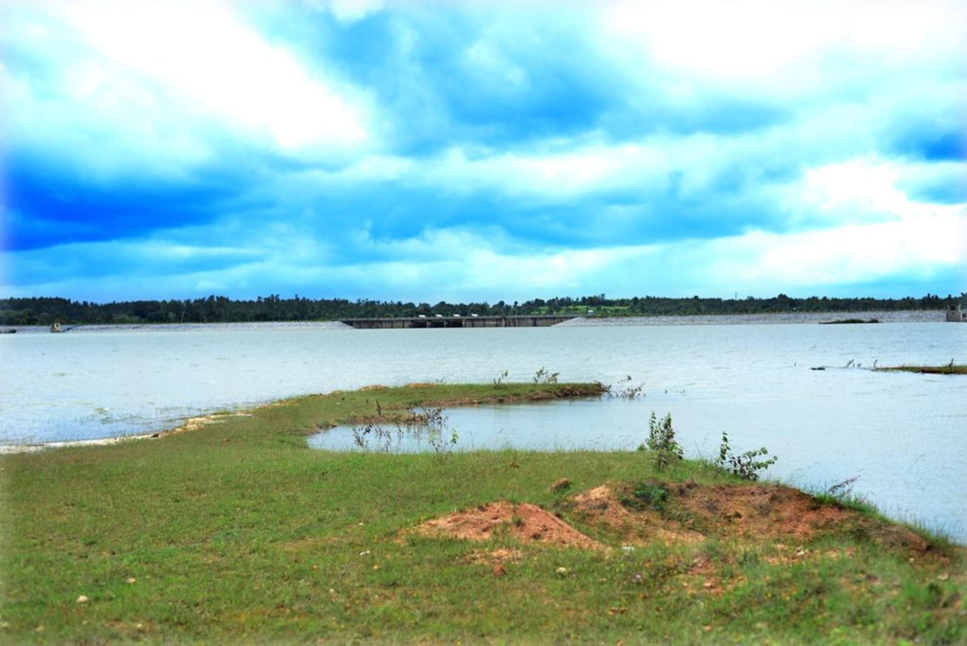 Lakeside waterfront near the retreat
